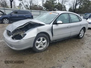 2003 Ford Taurus SES Standard with VIN 1FAFP55223A205255, listed as a Copart auction lot 49168455 with 117,834 mi miles and Salvage Title. Bid and sale history available at carsss.com. Image 1.