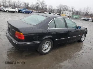 1999 BMW 5 Series 528iA with VIN WBADM6337XBY33191, listed as a Copart auction lot 82470594 with 145,691 mi miles and Non Repairable. Bid and sale history available at carsss.com. Image 3.