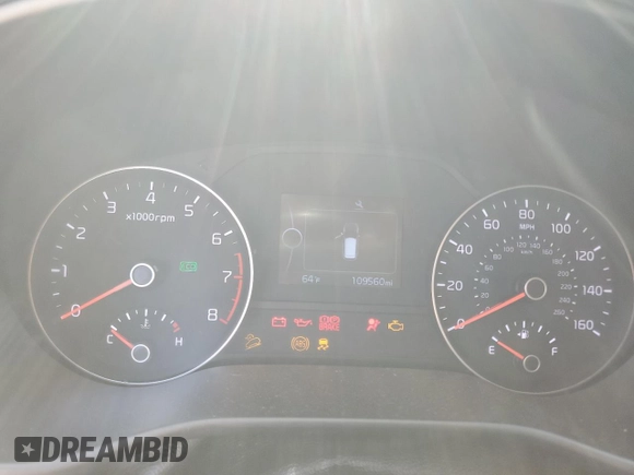 2018 Kia Sportage EX with VIN KNDPN3AC1J7384535, listed as a Copart auction lot 56664255 with 109,560 mi miles and Salvage title. Bid and sale history available at DreamBid. Image 9.
