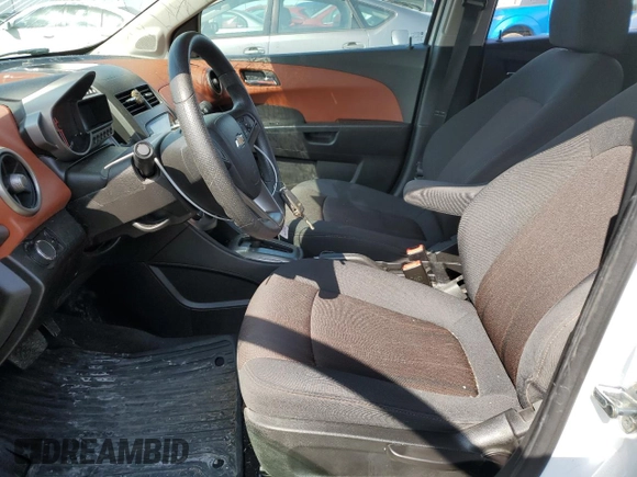 2013 Chevrolet Sonic LT with VIN 1G1JC5SB5D4100903, listed as a Copart auction lot 48154575 with 109,746 mi miles and Salvage Title. Bid and sale history available at DreamBid. Image 7.