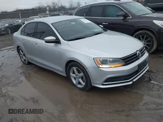 2016 Volkswagen Jetta Sedan 1.4T S w/Technology with VIN 3VW267AJ8GM275563, listed as a IAAI auction lot 41178417 with 156,175 mi miles. Bid and sale history available at carsss.com. Image 1.