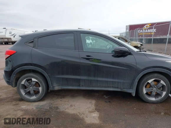 2018 Honda HR-V EX-L Navi with VIN 3CZRU6H79JM716131, listed as a IAAI auction lot 41647161 with 1 mi miles. Bid and sale history available at carsss.com. Image 12.