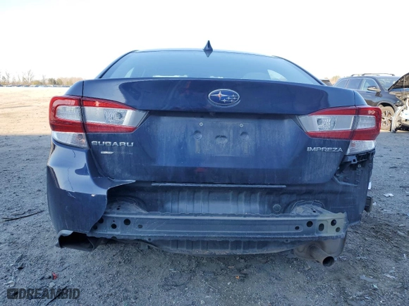 2019 Subaru Impreza Premium with VIN 4S3GKAC67K3621591, listed as a Copart auction lot 43916715 with 84,368 mi miles and Salvage Title. Bid and sale history available at carsss.com. Image 6.
