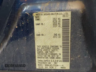 2018 Nissan Altima SV with VIN 1N4AL3AP0JC112456, listed as a IAAI auction lot 41871501 with 136,497 mi miles and . Bid and sale history available at carsss.com. Image 9.