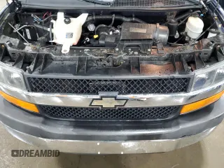 2011 Chevrolet Express Passenger 1LT with VIN 1GAZG1FGXB1118401, listed as a Copart auction lot 61633484 with 92,133 mi miles and Salvage title. Bid and sale history available at DreamBid. Image 12.