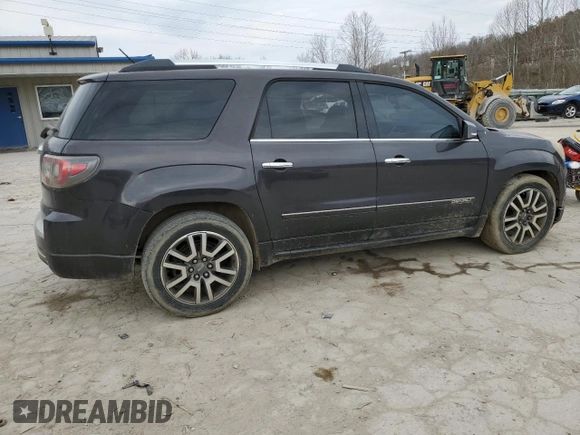 2013 GMC Acadia Denali with VIN 1GKKVTKD3DJ244645, listed as a Copart auction lot 47375925 with 176,554 mi miles and Salvage Title. Bid and sale history available at carsss.com. Image 3.