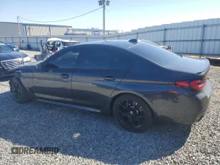 2021 BMW 5 Series 540i with VIN WBA53BJ09MCG05923, listed as a Copart auction lot 48312385 with 41,989 mi miles and Salvage Title. Bid and sale history available at DreamBid. Image 2.