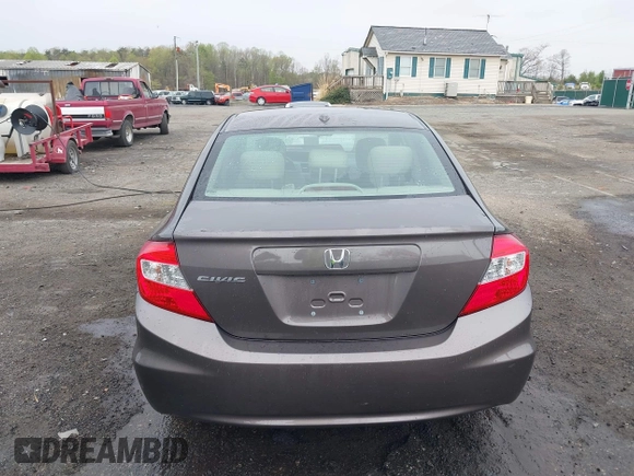 2012 Honda Civic EX-L with VIN 2HGFB2F9XCH505616, listed as a IAAI auction lot 41935511 with 62,298 mi miles and . Bid and sale history available at DreamBid. Image 16.