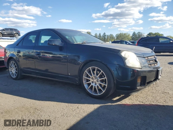 2006 Cadillac CTS with VIN 1G6DP577960210962, listed as a Copart auction lot 75520394 with 181,375 mi miles and Salvage Title. Bid and sale history available at carsss.com. Image 4.