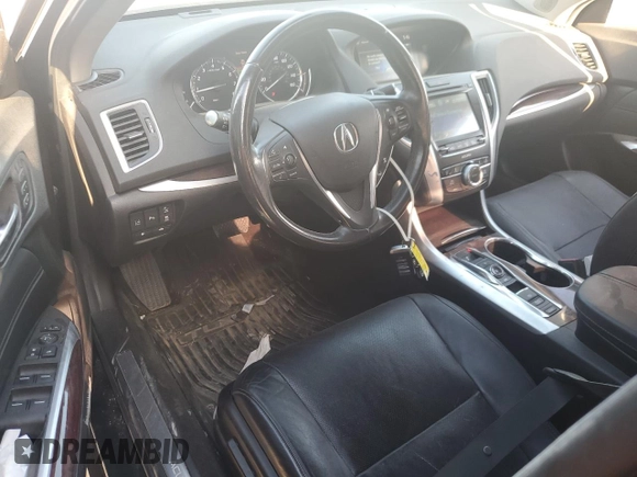 2016 Acura TLX V6 Advance with VIN 19UUB3F75GA001491, listed as a Copart auction lot 73559564 with 120,718 mi miles and Salvage Title. Bid and sale history available at carsss.com. Image 8.