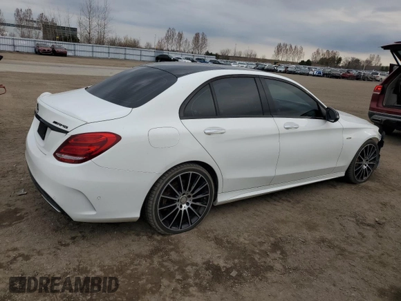 2016 Mercedes-Benz C 450 AMG with VIN 55SWF6EBXGU146728, listed as a Copart auction lot 51422965 with 170,712 mi miles and Salvage title. Bid and sale history available at DreamBid. Image 3.