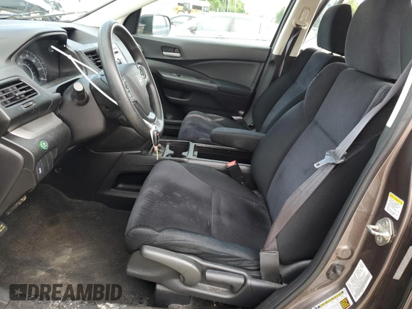 2012 Honda CR-V LX with VIN 5J6RM3H33CL020283, listed as a Copart auction lot 61165885 with 155,260 mi miles and Salvage title. Bid and sale history available at DreamBid. Image 7.