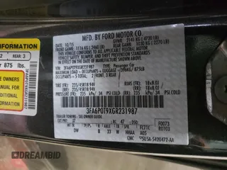 2016 Ford Fusion SE with VIN 3FA6P0T9XGR231987, listed as a Copart auction lot 49600105 with 74,734 mi miles and Salvage Title. Bid and sale history available at carsss.com. Image 12.