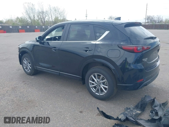 2025 Mazda CX-5 2.5 S Select Package with VIN JM3KFBBL6S0590287, listed as a IAAI auction lot 42058004 with 6,149 mi miles. Bid and sale history available at carsss.com. Image 3.