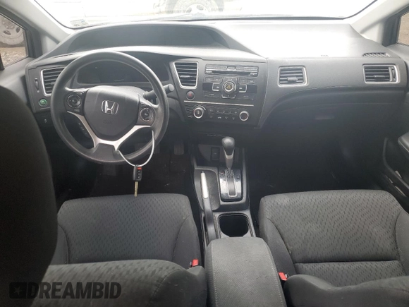 2015 Honda Civic Sedan LX with VIN 19XFB2F5XFE080510, listed as a Copart auction lot 50963455 with 199,565 mi miles and Salvage Title. Bid and sale history available at carsss.com. Image 8.