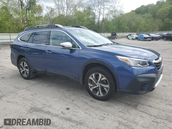 2020 Subaru Outback Touring with VIN 4S4BTAPC0L3138755, listed as a Copart auction lot 56010415 with 105,571 mi miles and Salvage title. Bid and sale history available at DreamBid. Image 4.