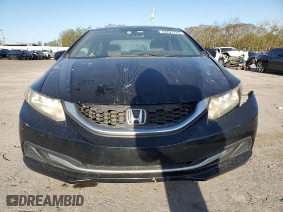 2015 Honda Civic Sedan LX with VIN 2HGFB2F54FH566574, listed as a Copart auction lot 52797175 with 116,822 mi miles and Salvage Title. Bid and sale history available at carsss.com. Image 5.