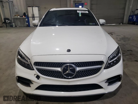 2020 Mercedes-Benz C 300 with VIN WDDWF8EB2LR535788, listed as a Copart auction lot 51063805 with Not Provided miles and Clean Title. Bid and sale history available at DreamBid. Image 5.