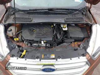 2017 Ford Escape Titanium with VIN 1FMCU0JD3HUB20846, listed as a IAAI auction lot 42182260 with 28,610 mi miles and . Bid and sale history available at DreamBid. Image 10.