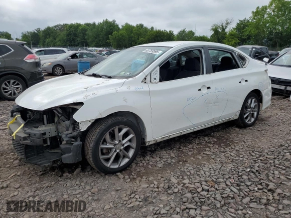 2014 Nissan Sentra SV with VIN 3N1AB7AP5EY325049, listed as a Copart auction lot 63759595 with 129,944 mi miles and Salvage title. Bid and sale history available at DreamBid. Image 1.
