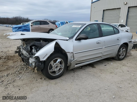 2003 Pontiac Grand Am GT with VIN 1G2NW52E83C208225, listed as a Copart auction lot 41570095 with NaN miles and Salvage Title. Bid and sale history available at carsss.com. Image 1.
