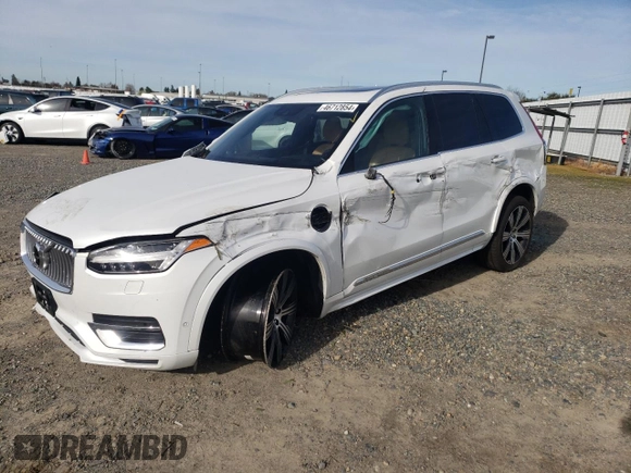 2021 Volvo XC90 Inscription Expression with VIN YV4BR0CL9M1702223, listed as a Copart auction lot 46712854 with 30,037 mi miles. Bid and sale history available at carsss.com. Image 1.