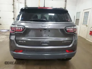 2018 Jeep Compass Limited with VIN 3C4NJDCB8JT395928, listed as a Copart auction lot 55462985 with 66,941 mi miles and Clean title. Bid and sale history available at DreamBid. Image 6.