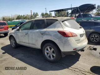 2009 Nissan Murano S with VIN JN8AZ18W99W215027, listed as a Copart auction lot 53029535 with 119,295 mi miles and Non Repairable. Bid and sale history available at DreamBid. Image 2.