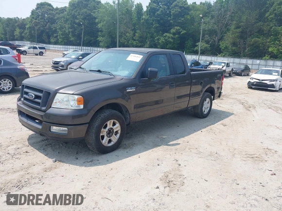 2005 Ford F-150 STX with VIN 1FTRX12W45NB95184, listed as a IAAI auction lot 42406068 with 164,727 mi miles and . Bid and sale history available at DreamBid. Image 2.