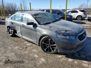 2015 Ford Taurus SHO with VIN 1FAHP2KT1FG182797, listed as a Copart auction lot 42705445 with 251,206 mi miles and Salvage Title. Bid and sale history available at DreamBid. Image 4.
