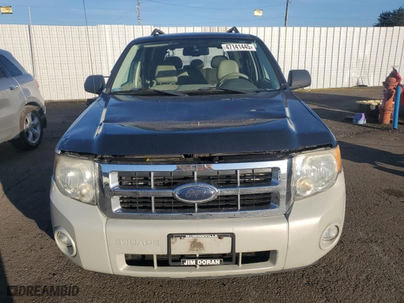 2008 Ford Escape XLT with VIN 1FMCU93Z68KC01946, listed as a Copart auction lot 47141445 with 152,589 mi miles and Salvage Title. Bid and sale history available at carsss.com. Image 5.