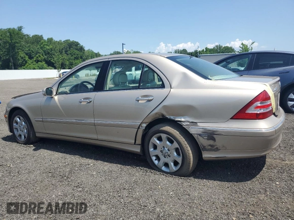2005 Mercedes-Benz C 240 с VIN WDBRF61J65F607930, выставлен на аукционе Copart как лот 61647215 с пробегом 81 649 миль миль и Списание • Salvage title. История ставок и продаж доступна на DreamBid. Изображение 2.