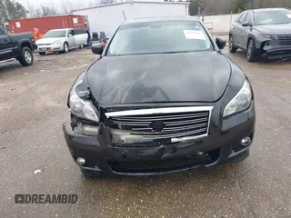 2012 Infiniti M37 with VIN JN1BY1AP6CM334360, listed as a IAAI auction lot 41475005 with 179,360 mi miles. Bid and sale history available at carsss.com. Image 6.