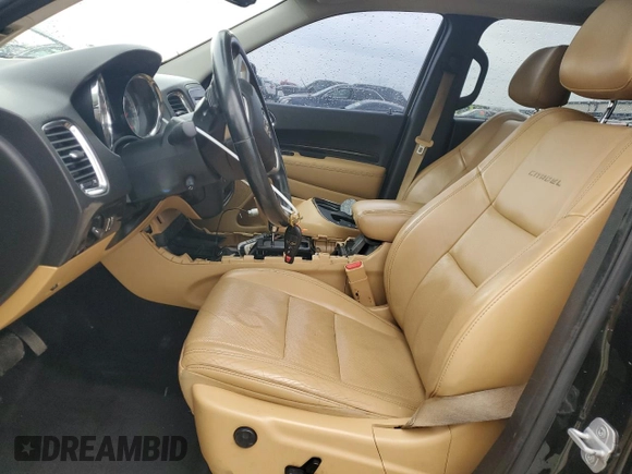 2013 Dodge Durango Citadel with VIN 1C4SDJET0DC616002, listed as a Copart auction lot 54677325 with 174,131 mi miles and Salvage title. Bid and sale history available at DreamBid. Image 7.