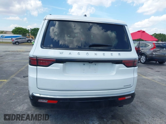 2024 Jeep Wagoneer Series II with VIN 1C4SJVBP6RS101526, listed as a IAAI auction lot 41684750 with 31,415 mi miles and . Bid and sale history available at DreamBid. Image 16.