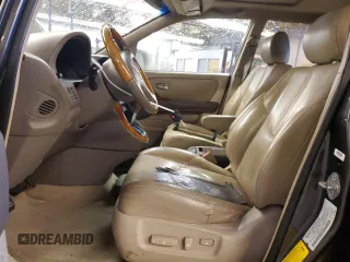 2002 Lexus RX 300 with VIN JTJHF10U220289134, listed as a Copart auction lot 77976464 with 0 mi miles and Salvage Title. Bid and sale history available at carsss.com. Image 7.