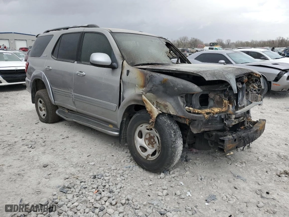 2004 Toyota Sequoia SR5 with VIN 5TDZT34A64S224959, listed as a Copart auction lot 49734825 with 0 mi miles and Salvage Title. Bid and sale history available at carsss.com. Image 4.