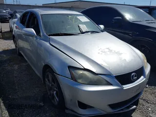 2009 Lexus IS with VIN JTHBK262895106279, listed as a IAAI auction lot 42068256 with 274,846 mi miles. Bid and sale history available at carsss.com. Image 1.