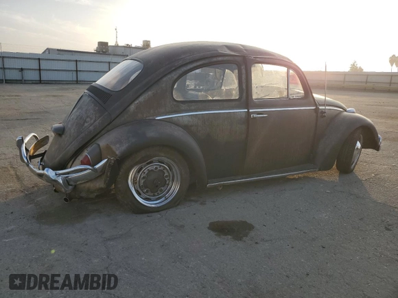 1964 Volkswagen Beetle with VIN 5976429, listed as a Copart auction lot 85807444 with 78,739 mi miles and Salvage Title. Bid and sale history available at DreamBid. Image 3.