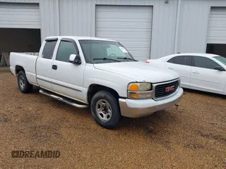 2002 GMC Sierra 1500 SLE with VIN 2GTEC19V821311698, listed as a IAAI auction lot 41585171 with Not Provided miles and . Bid and sale history available at DreamBid. Image 1.