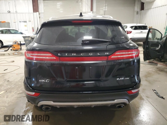 2017 Lincoln MKC Reserve with VIN 5LMTJ3DH9HUL70808, listed as a Copart auction lot 55073295 with 55,775 mi miles and Non Repairable. Bid and sale history available at DreamBid. Image 6.