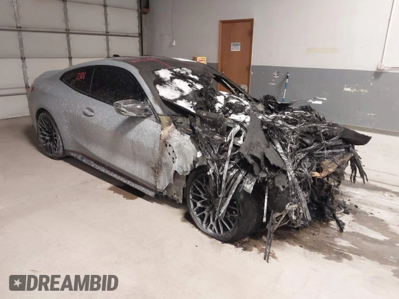 2023 BMW 4 Series z VIN WBS63AZ0XPCL13651, wystawiony jako IAAI lot #41312101 z przebiegiem Nie podano mil oraz . Historia ofert i sprzedaży dostępna na DreamBid. Obrazek 1.