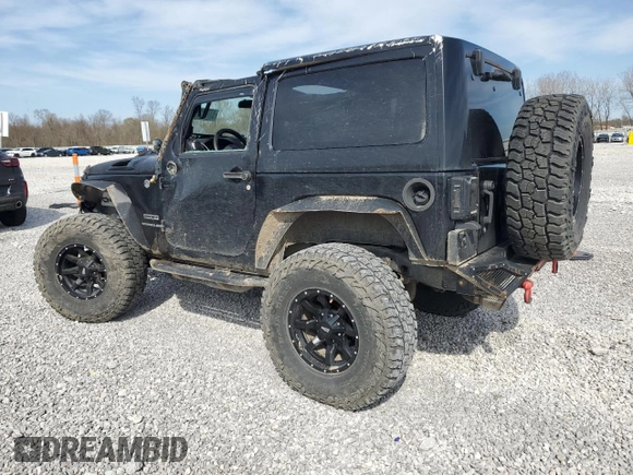 2016 Jeep Wrangler Sport with VIN 1C4AJWAG3GL223139, listed as a Copart auction lot 53782275 with 96,640 mi miles and Salvage Title. Bid and sale history available at carsss.com. Image 2.