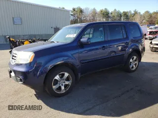 2013 Honda Pilot EX-L with VIN 5FNYF4H53DB054568, listed as a Copart auction lot 49227175 with 167,993 mi miles and Salvage Title. Bid and sale history available at carsss.com. Image 1.