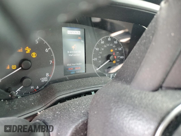 2023 Toyota Corolla Cross LE with VIN 7MUCAABG8PV066528, listed as a Copart auction lot 58902095 with 14,190 mi miles and Salvage title. Bid and sale history available at DreamBid. Image 9.