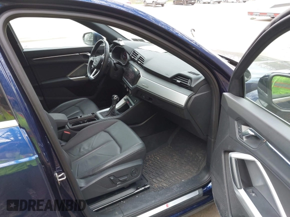 2021 Audi Q3 S line Premium with VIN WA1DECF31M1031368, listed as a IAAI auction lot 42133396 with 50,148 mi miles and . Bid and sale history available at DreamBid. Image 5.