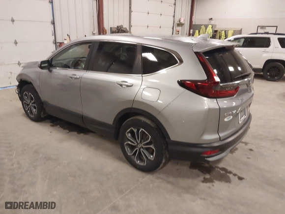 2021 Honda CR-V EX-L with VIN 5J6RW2H88ML014707, listed as a IAAI auction lot 41890669 with 197,010 mi miles. Bid and sale history available at carsss.com. Image 3.