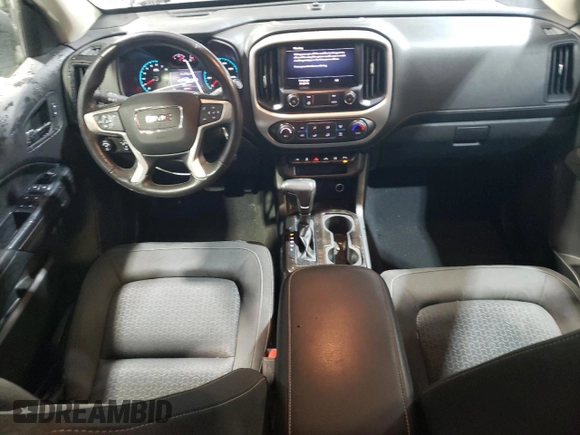 2020 GMC Canyon 4WD SLE with VIN 1GTG6CENXL1217671, listed as a Copart auction lot 44781435 with 24,591 mi miles and Salvage Title. Bid and sale history available at carsss.com. Image 8.