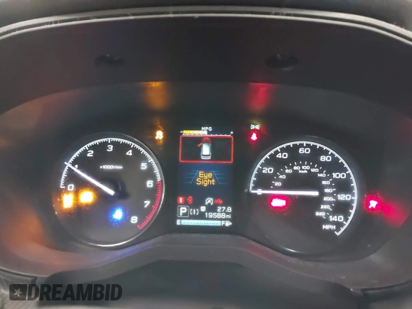 2022 Subaru Forester with VIN JF2SKACC1NH517798, listed as a IAAI auction lot 41658814 with 19,588 mi miles and . Bid and sale history available at DreamBid. Image 7.