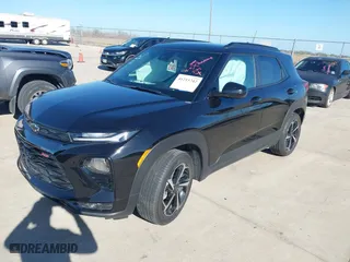 2022 Chevrolet TrailBlazer RS with VIN KL79MTSL5NB072146, listed as a IAAI auction lot 41215742 with 28,482 mi miles. Bid and sale history available at carsss.com. Image 19.